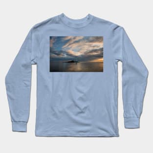 St Mary's Island at High Tide Long Sleeve T-Shirt